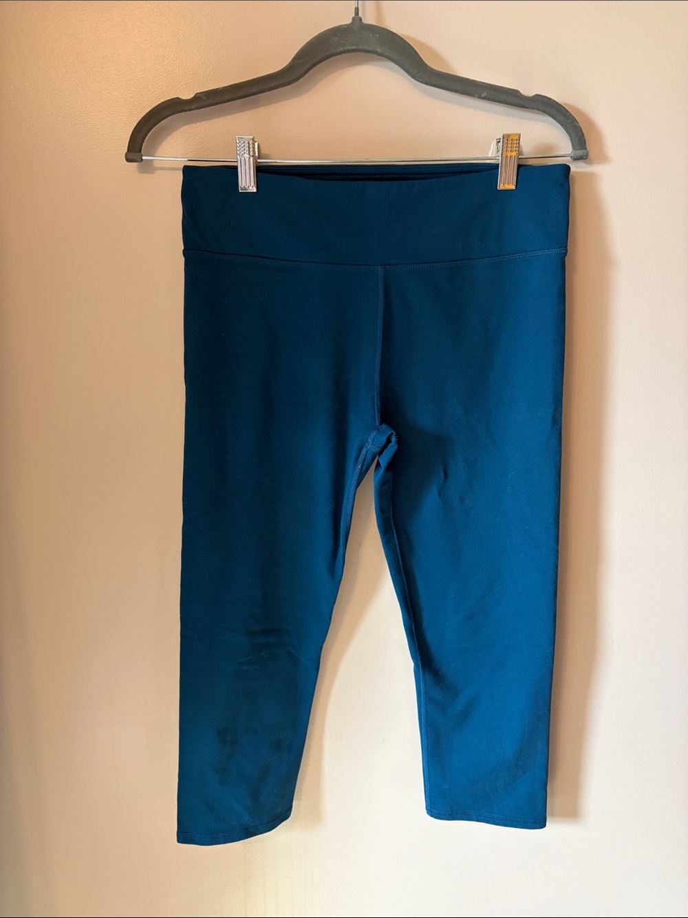 Fabletics Blue Capri Active Leggings